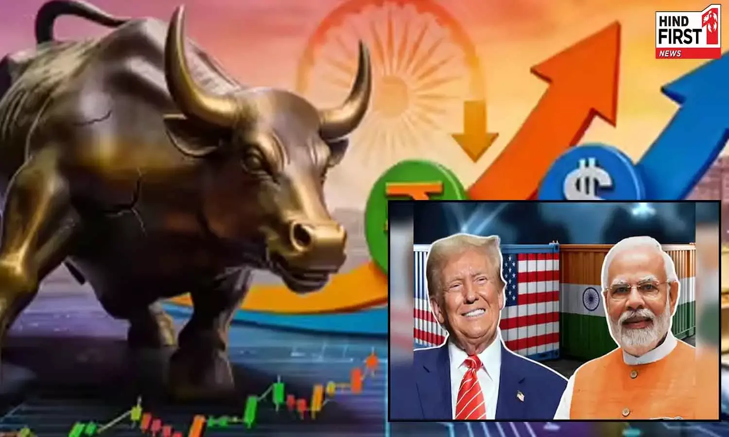 भारतीय शेयर बाजार पर ट्रेड डील का बड़ा असर, सेंसेक्स ने लगाई 2400 अंक की छलांग भारतीय शेयर बाजार पर ट्रेड डील का बड़ा असर, सेंसेक्स ने लगाई 2400 अंक की छलांग