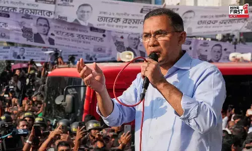 बांग्लादेश में BNP की प्रचंड जीत, तारिक रहमान बनेंगे अगले प्रधानमंत्री बांग्लादेश में BNP की प्रचंड जीत, तारिक रहमान बनेंगे अगले प्रधानमंत्री