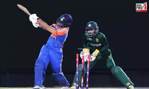 ईशान किशन ने खेली तूफानी पारी, पाकिस्तान के सामने 176 रनों का टारगेट