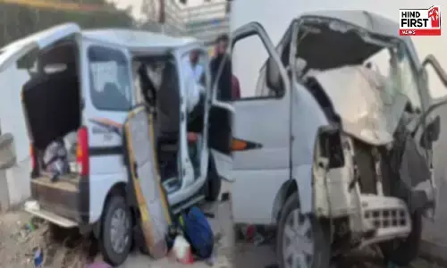 गुजरात के मेहसाणा में बड़ा सड़क हादसा! डिवाइडर से टकराई कार, 5 लोगों की मौत