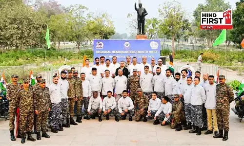 भारतीय तटरक्षक बल द्वारा संयुक्त मोटरसाइकिल रैली का आयोजन, देशभक्ति की भावना को किया जागृत