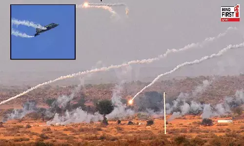 पोखरण वायु शक्ति रिहर्सल में दिखीं भारतीय वायुसेना की ताकत, लड़ाकू विमानों से थर्रा उठी पूरी रेंज