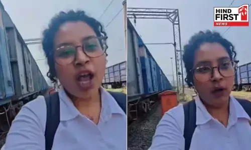 मुंबई की महिला ट्रेन मैनेजर का वीडियो वायरल, चलती हैं पटरियों पर रोजाना 18000 स्टेप्स