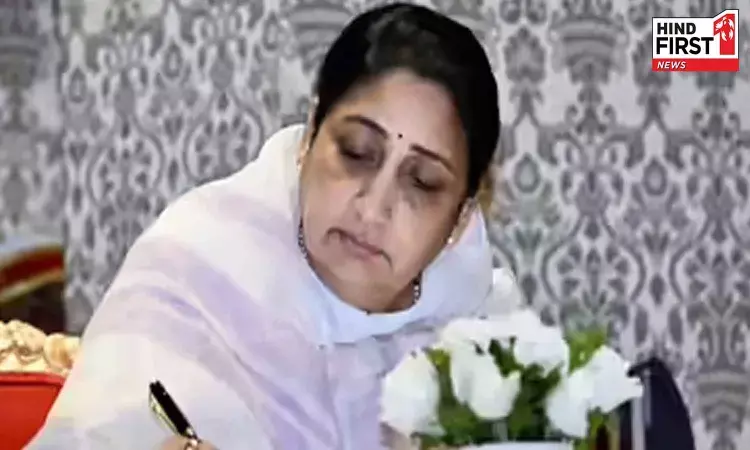 NCP की कमान सुनेत्रा पवार को मिली, कार्यकारिणी की बैठक में हुआ फैसला NCP की कमान सुनेत्रा पवार को मिली, कार्यकारिणी की बैठक में हुआ फैसला