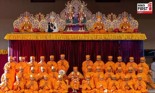 BAPS Bhagwati Diksha: सारंगपुर में भव्य भगवती दीक्षा महोत्सव, हजारों श्रद्धालु रहे उपस्थित