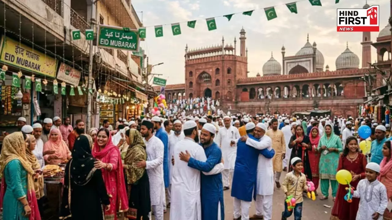 Eid 2026: धूमधाम से देश भर में मनाई जा रही है ईद, पीएम मोदी ने दी बधाई Eid 2026: धूमधाम से देश भर में मनाई जा रही है ईद, पीएम मोदी ने दी बधाई