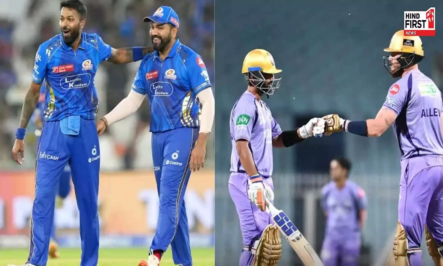 MI vs KKR: मुंबई इंडियंस बनाम कोलकाता नाइट राइडर्स मुकाबला आज, जानें दोनों टीमों की संभावित 11 MI vs KKR: मुंबई इंडियंस बनाम कोलकाता नाइट राइडर्स मुकाबला आज, जानें दोनों टीमों की संभावित 11