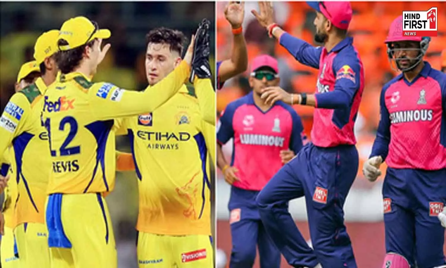 CSK Vs RR Live score CSK Vs RR Live score