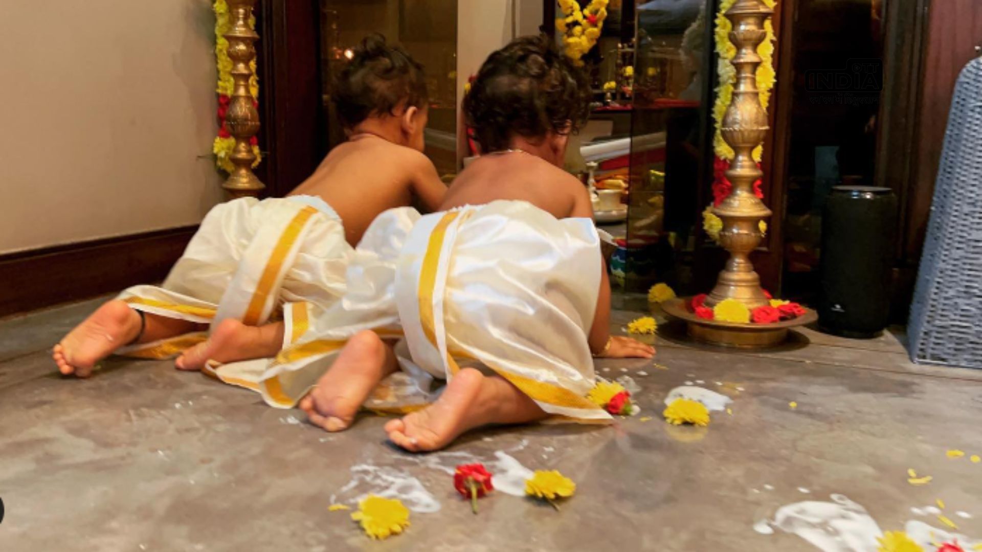 Nayanthara ने Janmashtami के दिन दोनों बच्चों को बनाया कन्हैया, देखिए...