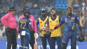 Timed out in cricket