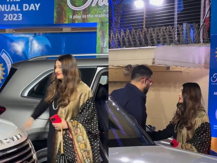 Aishwarya Rai, Abhishek Bachchan Make An Appearance Together At Ambani  School Amid Separation Rumours; Watch