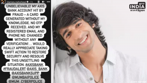 Shantanu hit with cyber fraud