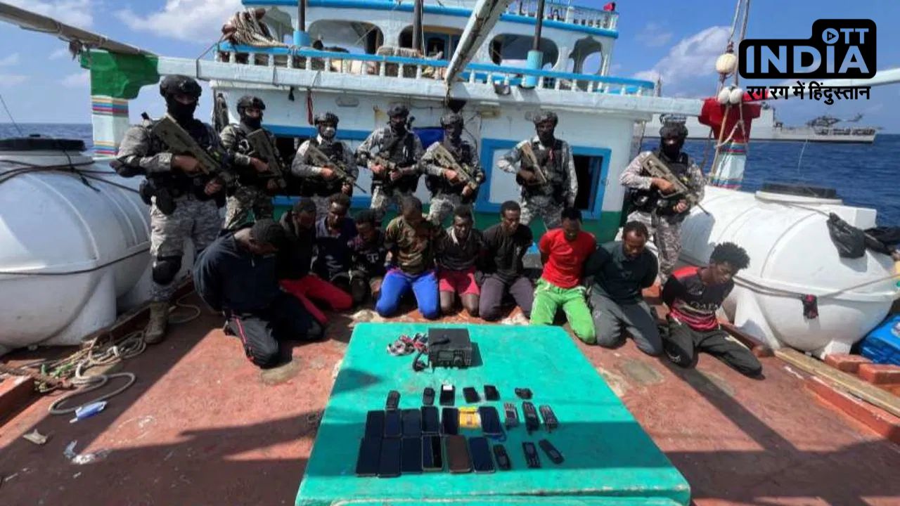 Arabian Sea में भारतीय नौसेना ने दो जहाजों को लुटेरों से छुड़ाया, इतने पाकिस्तानियों को भी बचाया Arabian Sea में भारतीय नौसेना ने दो जहाजों को लुटेरों से छुड़ाया, इतने पाकिस्तानियों को भी बचाया