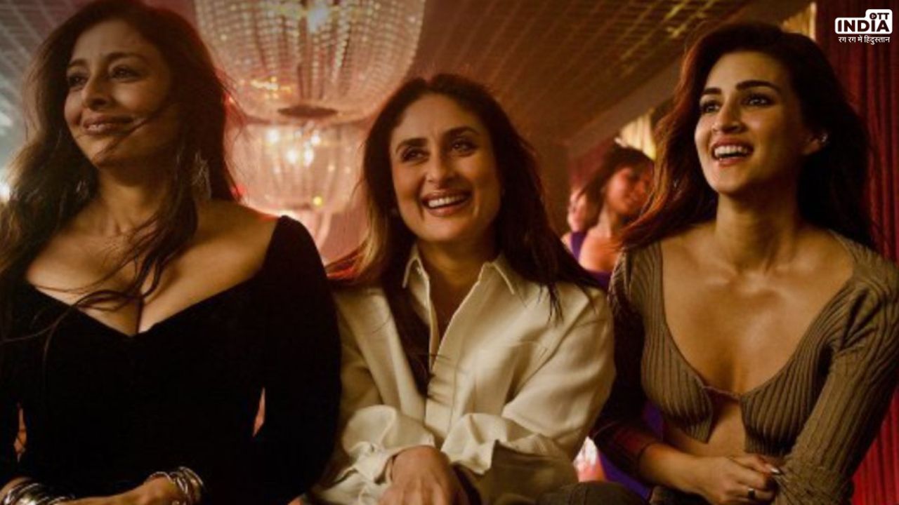 Ghagra Song: रिलीज़ हुआ फिल्म  क्रू का घागरा सॉन्ग, तब्बू, करीना और कृति ने किया धमाकेदार डांस