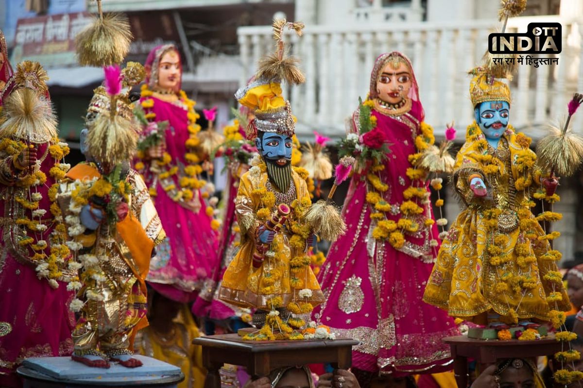 Gangaur Teej 2024: कल मनाया जाएगा शिव-पार्वती को समर्पित गणगौर, जानें शुभ मुहूर्त पूजा विधि और व्रत कथा Gangaur Teej 2024: कल मनाया जाएगा शिव-पार्वती को समर्पित गणगौर, जानें शुभ मुहूर्त पूजा विधि और व्रत कथा