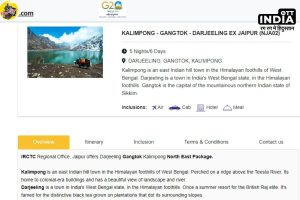 IRCTC Honeymoon Package