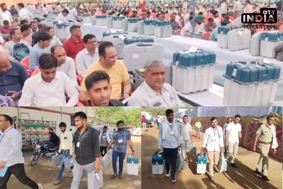 Alwar Lok Sabha Seat Election 2024: प्रशिक्षण के बाद मतदान दल हुआ रवाना, पुलिस और प्रशासन ने भी संभाला मोर्चा Alwar Lok Sabha Seat Election 2024: प्रशिक्षण के बाद मतदान दल हुआ रवाना, पुलिस और प्रशासन ने भी संभाला मोर्चा