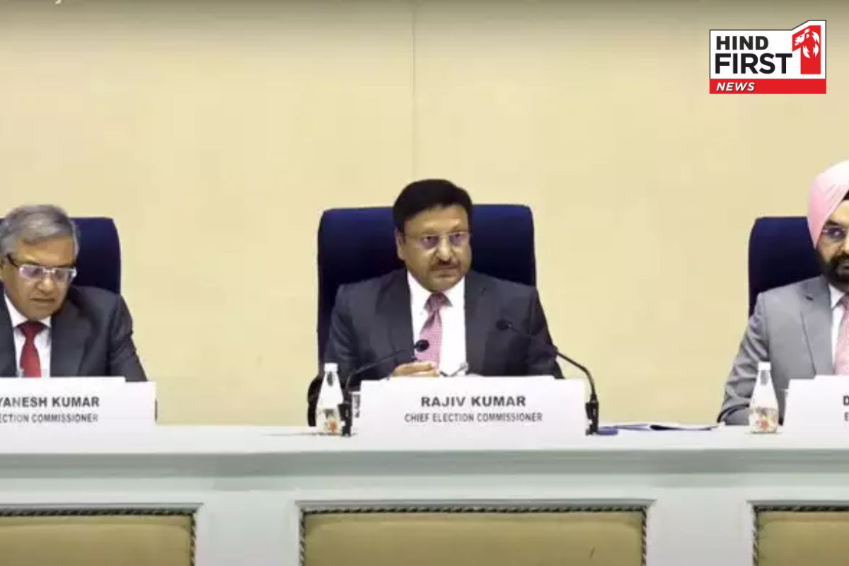 Assembly Election Date 2024: जम्मू-कश्मीर में 3, हरियाणा में 1 चरण में विधानसभा चुनाव, 4 अक्टूबर को आएंगे नतीजे Assembly Election Date 2024: जम्मू-कश्मीर में 3, हरियाणा में 1 चरण में विधानसभा चुनाव, 4 अक्टूबर को आएंगे नतीजे