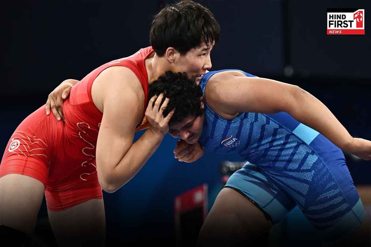 Paris Olympics 2024: रितिका हुड्डा क्वार्टर फाइनल में नहीं कर पाईं कमाल, किर्गिस्तान की पहलवान से मिली हार Paris Olympics 2024: रितिका हुड्डा क्वार्टर फाइनल में नहीं कर पाईं कमाल, किर्गिस्तान की पहलवान से मिली हार