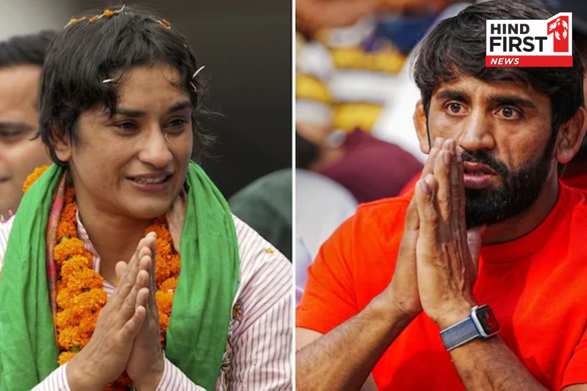 Haryana Election: विनेश फोगाट और बजरंग पूनिया का चुनावी रास्ता साफ, रेलवे ने मंजूर किया इस्तीफा Haryana Election: विनेश फोगाट और बजरंग पूनिया का चुनावी रास्ता साफ, रेलवे ने मंजूर किया इस्तीफा