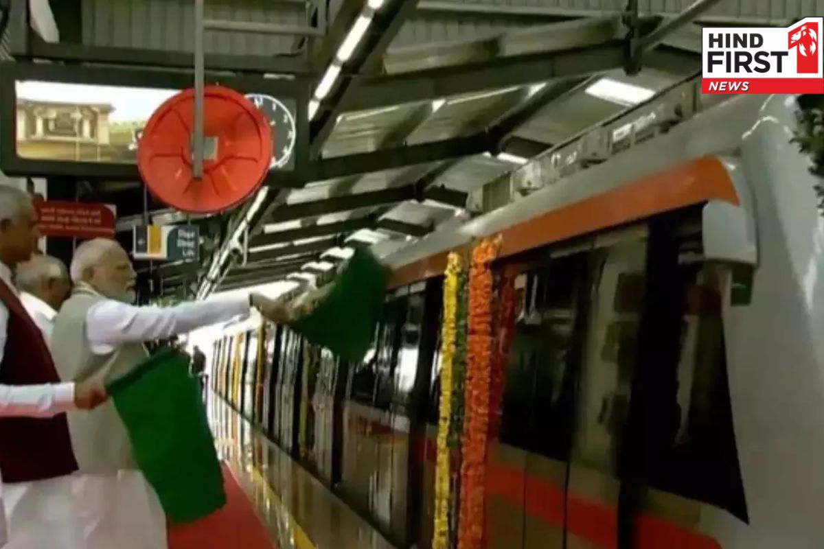 PM मोदी ने अहमदाबाद मेट्रो रेल परियोजना को दिखाई हरी झंडी, यात्रा का लिया आनंद!