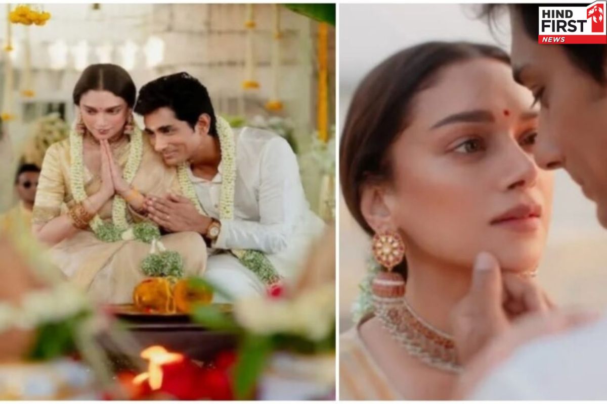 Aditi Rao Hydari and Siddharth: सिद्धार्थ ने अपनी शादी में पहनी 37 लाख रुपयों की घड़ी, सामने आई वायरल तस्वीरें Aditi Rao Hydari and Siddharth: सिद्धार्थ ने अपनी शादी में पहनी 37 लाख रुपयों की घड़ी, सामने आई वायरल तस्वीरें