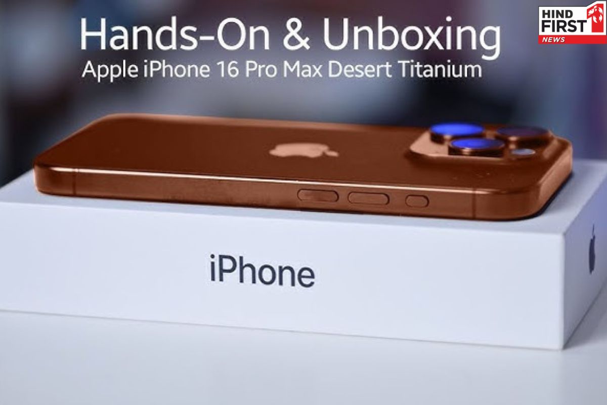 iPhone 16 Pro Desert Titanium: नया आईफोन 16 प्रो डेजर्ट टाइटेनियम में ऑनलाइन स्पॉट, ऐसी होगी डिज़ाइन iPhone 16 Pro Desert Titanium: नया आईफोन 16 प्रो डेजर्ट टाइटेनियम में ऑनलाइन स्पॉट, ऐसी होगी डिज़ाइन