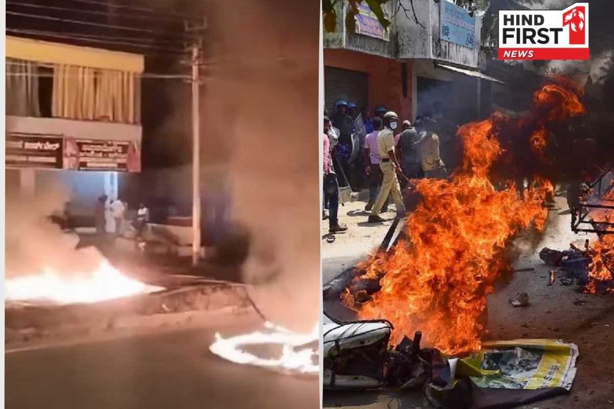 गणेश विसर्जन के दौरान कर्नाटक के मांड्या में सांप्रदायिक हिंसा, जाने क्या है पूरा मामला गणेश विसर्जन के दौरान कर्नाटक के मांड्या में सांप्रदायिक हिंसा, जाने क्या है पूरा मामला