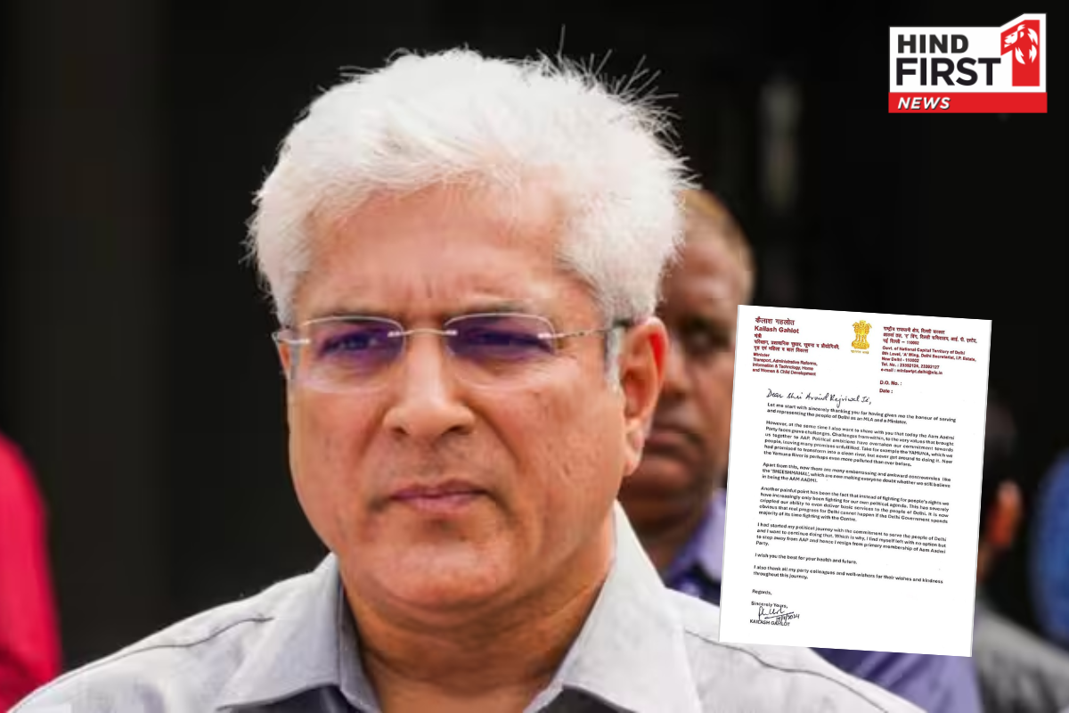 कैलाश गहलोत का आम आदमी पार्टी से इस्तीफा, शीशमहल और यमुना की सफाई पर उठाए सवाल