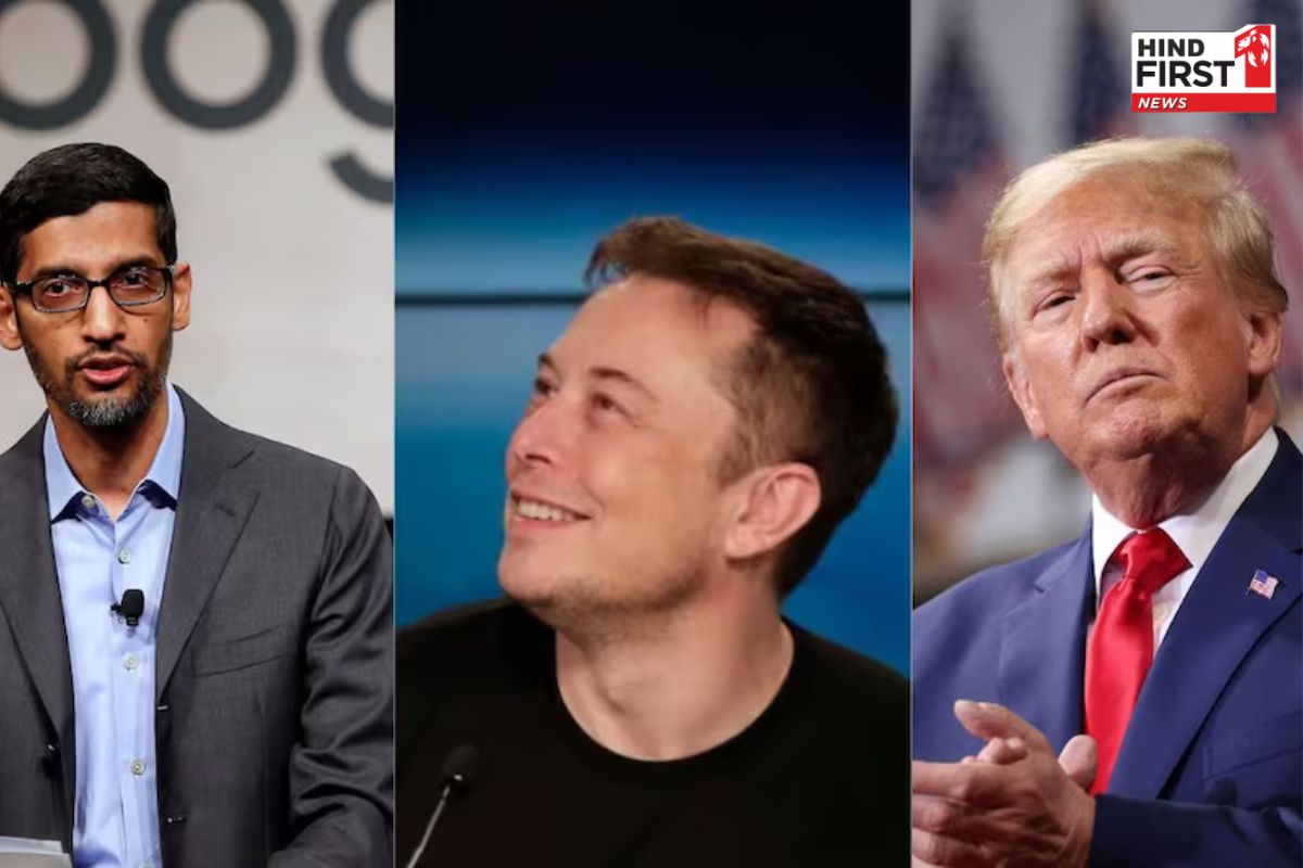 सुंदर पिचाई और ट्रंप की फोन पर बातचीत में कूदे एलन मस्क, जानें क्या हुआ फिर? सुंदर पिचाई और ट्रंप की फोन पर बातचीत में कूदे एलन मस्क, जानें क्या हुआ फिर?