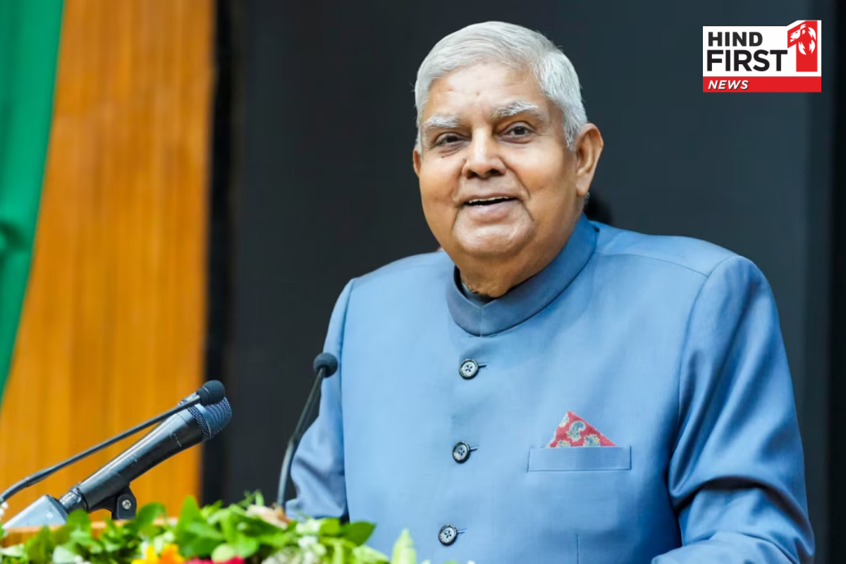 उपराष्ट्रपति धनखड़ ने केंद्र सरकार और कृषि मंत्री पर उठाए सवाल, कहा - किसानों से किया गया वादा करना होगा पूरा