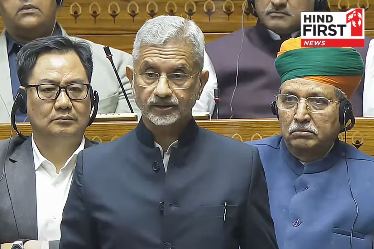 भारत-चीन के रिश्तों में आया सुधार, LAC पर अब हालात सामान्य, लोकसभा में जयशंकर का बयान भारत-चीन के रिश्तों में आया सुधार, LAC पर अब हालात सामान्य, लोकसभा में जयशंकर का बयान