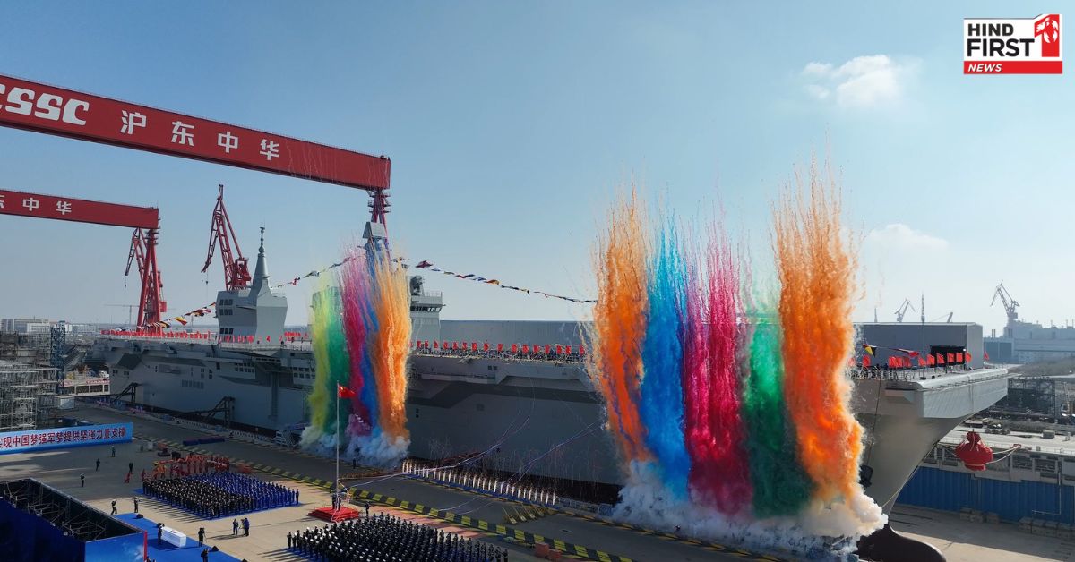 Type 076 Sichuan: चीन ने बनाया दुनिया का सबसे बड़ा युद्धपोत, भारत के INS विक्रांत को देगा टक्कर Type 076 Sichuan: चीन ने बनाया दुनिया का सबसे बड़ा युद्धपोत, भारत के INS विक्रांत को देगा टक्कर