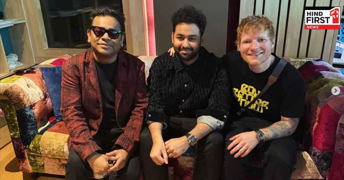 Ed Sheeran Concert : एड शीरन के चेन्नई कॉन्सर्ट में एआर रहमान करेंगे परफॉर्म, सिंगर ने सोशल मीडिया पर दी हिंट... Ed Sheeran Concert : एड शीरन के चेन्नई कॉन्सर्ट में एआर रहमान करेंगे परफॉर्म, सिंगर ने सोशल मीडिया पर दी हिंट...