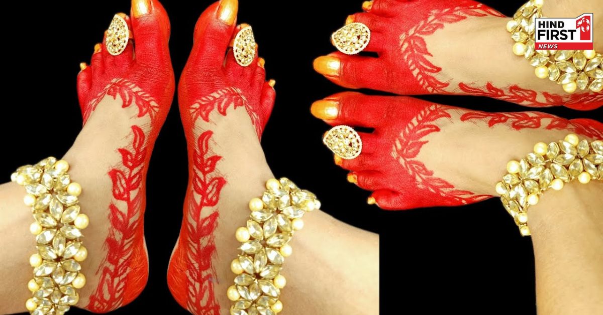 Alta Designs: चैत्र नवरात्रि में लगाएं ये खूबसूरत आलता, इस ट्रिक से आसानी से बनेगा डिजाइन