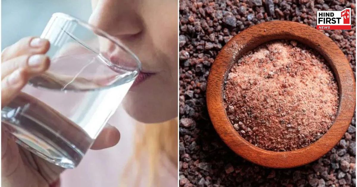 सेहत का खजाना है काला नमक का पानी गुनगुने पानी में मिलाकर पीने से मिलेंगे शानदार फायदे