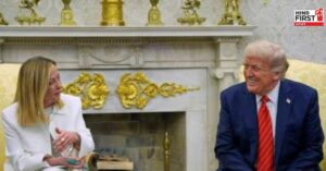 Donald Trump meets Georgia Meloni