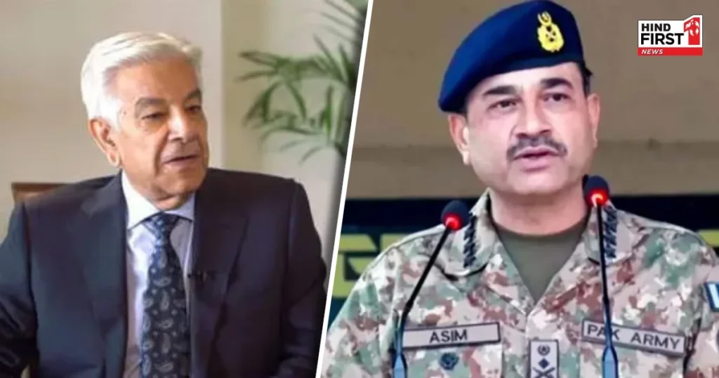 Pakistan Army Chief and Asif Khwaja