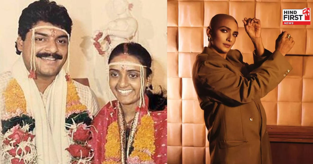 अक्षय कुमार की पहली हीरोइन शांति प्रिया ने मुंडवाया सिर, दिवंगत पति का ब्लेज़र पहनकर दिए सिजलिंग पोज