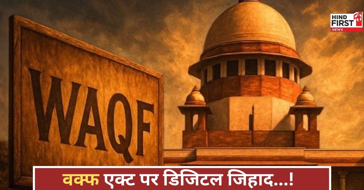 वक्फ कानून पर डिजिटल जिहाद तेज, BJP अल्पसंख्यक मोर्चा ने AIMPLB को लिया आड़े हाथों!