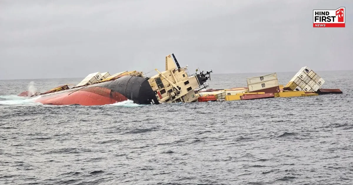 केरल के समंदर में घुला जहर: कोच्चि के पास जहाज डूबा, खतरनाक रसायन फैलने से मचा हड़कंप