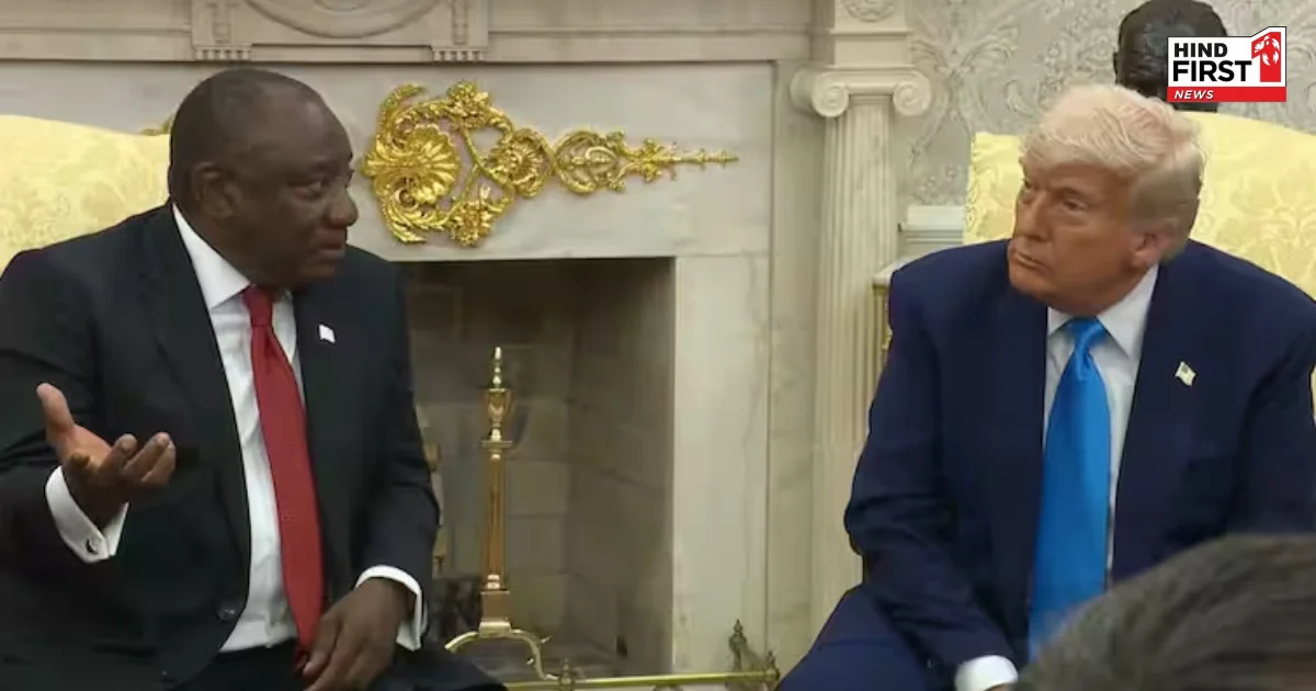 व्हाइट हाउस में दक्षिण अफ्रीकी राष्ट्रपति से भिड़े ट्रंप, नस्लवाद से लेकर लग्जरी प्लेन गिफ्ट तक पर हुई गर्मागर्मी व्हाइट हाउस में दक्षिण अफ्रीकी राष्ट्रपति से भिड़े ट्रंप, नस्लवाद से लेकर लग्जरी प्लेन गिफ्ट तक पर हुई गर्मागर्मी