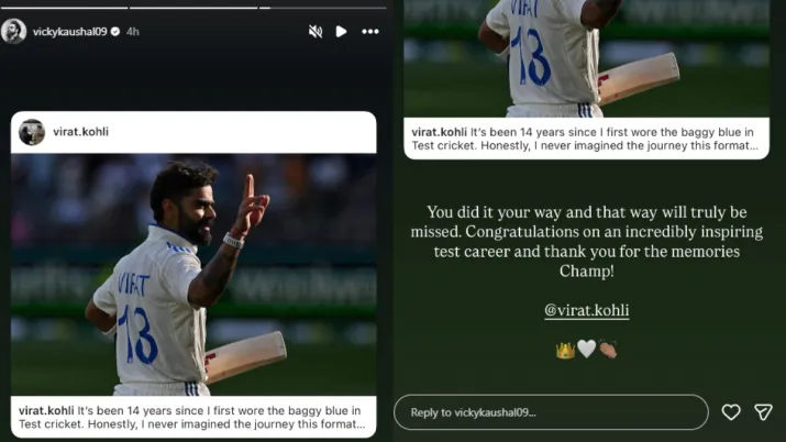 India Tv - Vicky Kaushal's Instagram story