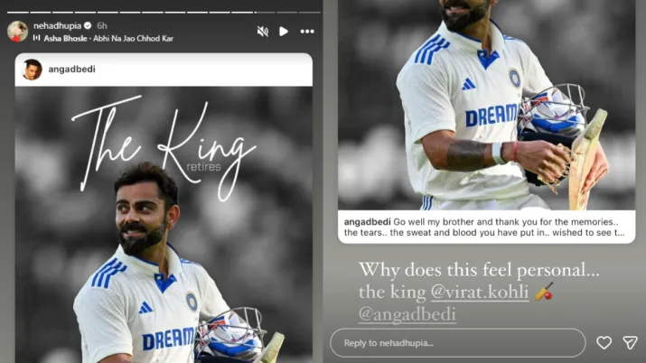 India Tv - Neha Dhupia's Instagram story