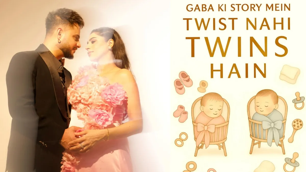Punjabi singer Millind Gaba and his wife Pria Beniwal welcomed their twins on Friday