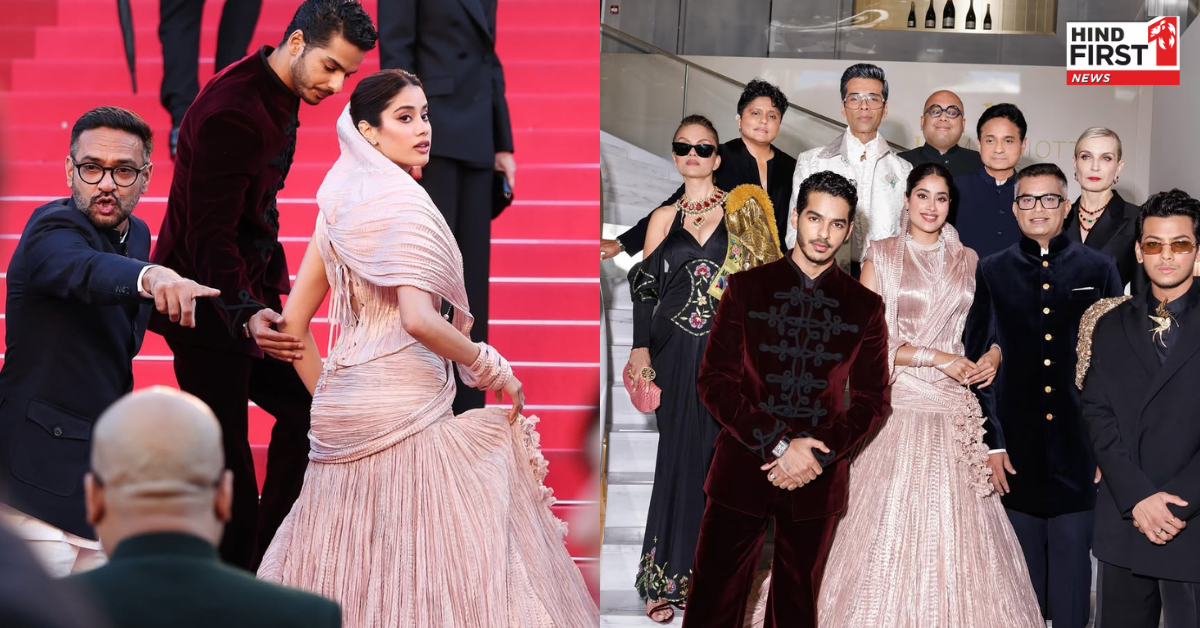जान्हवी कपूर ने कान्स में घूंघट वाली ड्रेस में किया डेब्यू, करण जौहर और ईशान खट्टर भी हुए शामिल जान्हवी कपूर ने कान्स में घूंघट वाली ड्रेस में किया डेब्यू, करण जौहर और ईशान खट्टर भी हुए शामिल