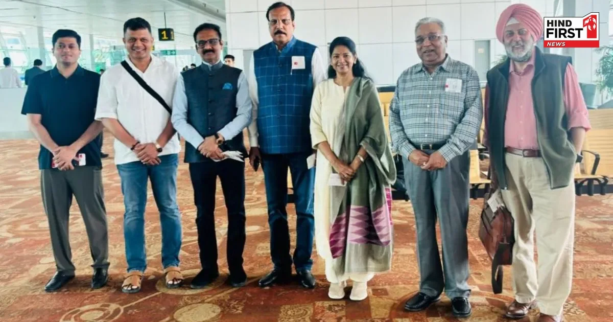 रूस में भारतीय सांसदों की फ्लाइट पर ड्रोन हमला: कनिमोझी समेत प्रतिनिधिमंडल बाल-बाल बचा