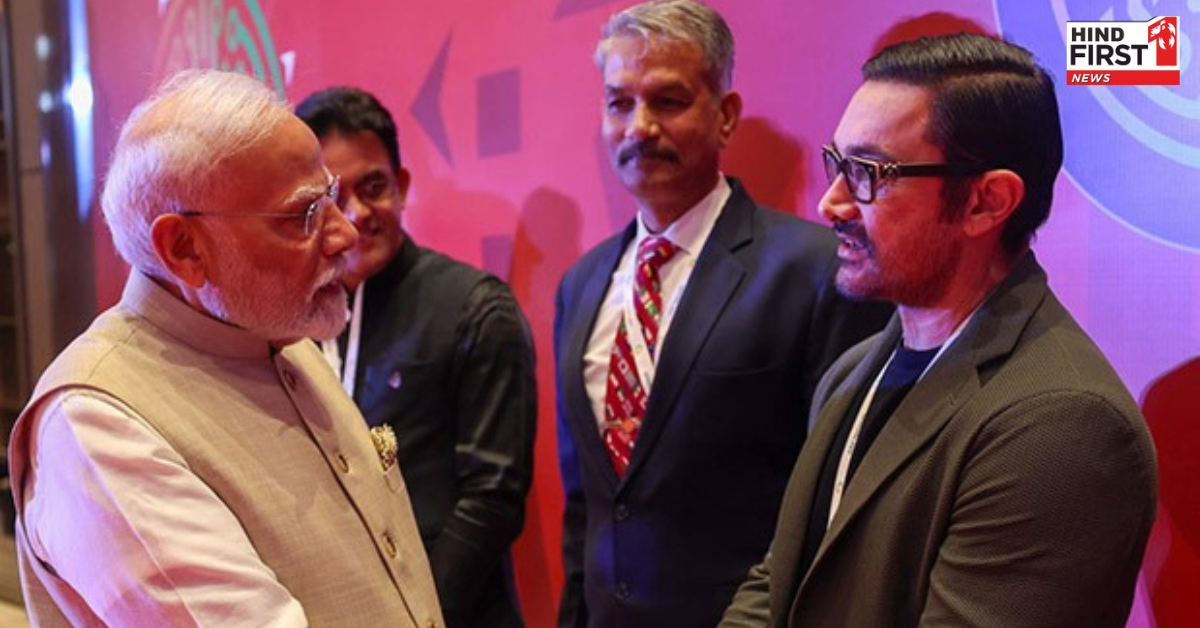 पीएम मोदी की आमिर खान से हुई मुलाकात, तो जाना एक्टर की अम्मी का हाल, पूछा- अम्मी कैसी हैं? पीएम मोदी की आमिर खान से हुई मुलाकात, तो जाना एक्टर की अम्मी का हाल, पूछा- अम्मी कैसी हैं?