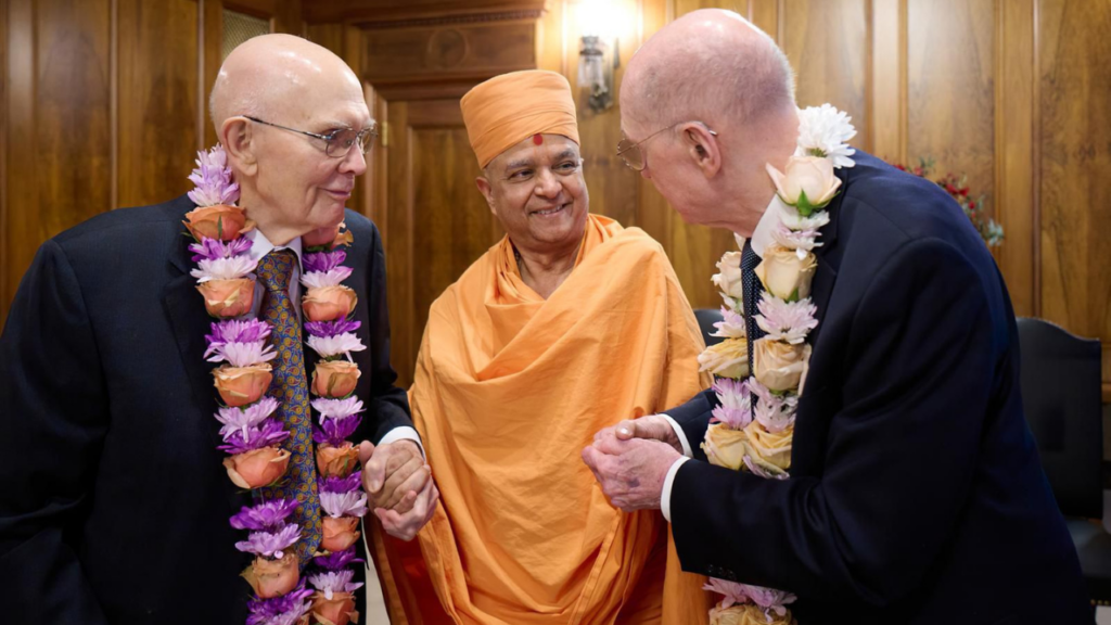 BAPS Saints Meet: BAPS के संतों ने अमेरिका में ईसाई नेताओं से की सौहार्दपूर्ण मुलाकात