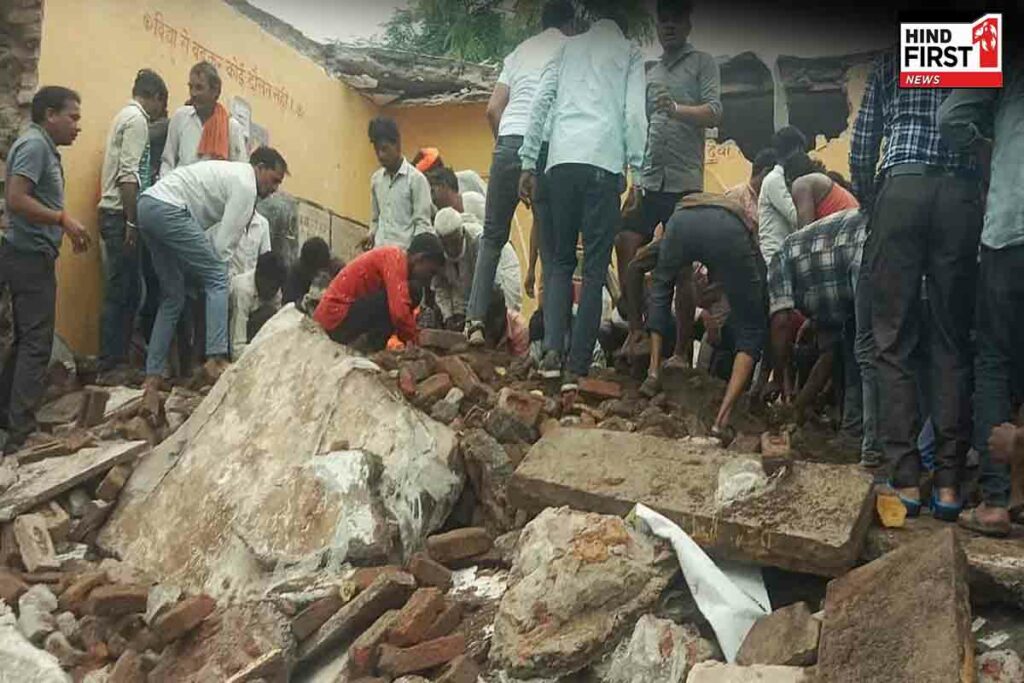 Rajasthan school building collapses
